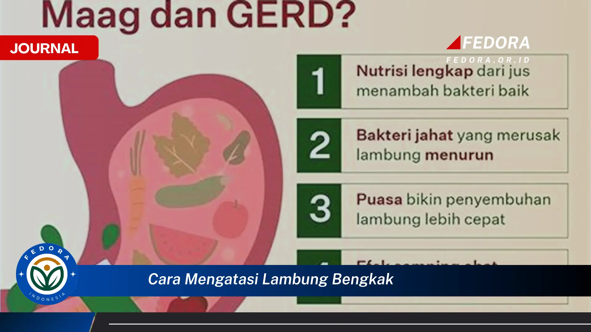 Ketahui Cara Mengatasi Lambung Bengkak Secara Alami dan Efektif