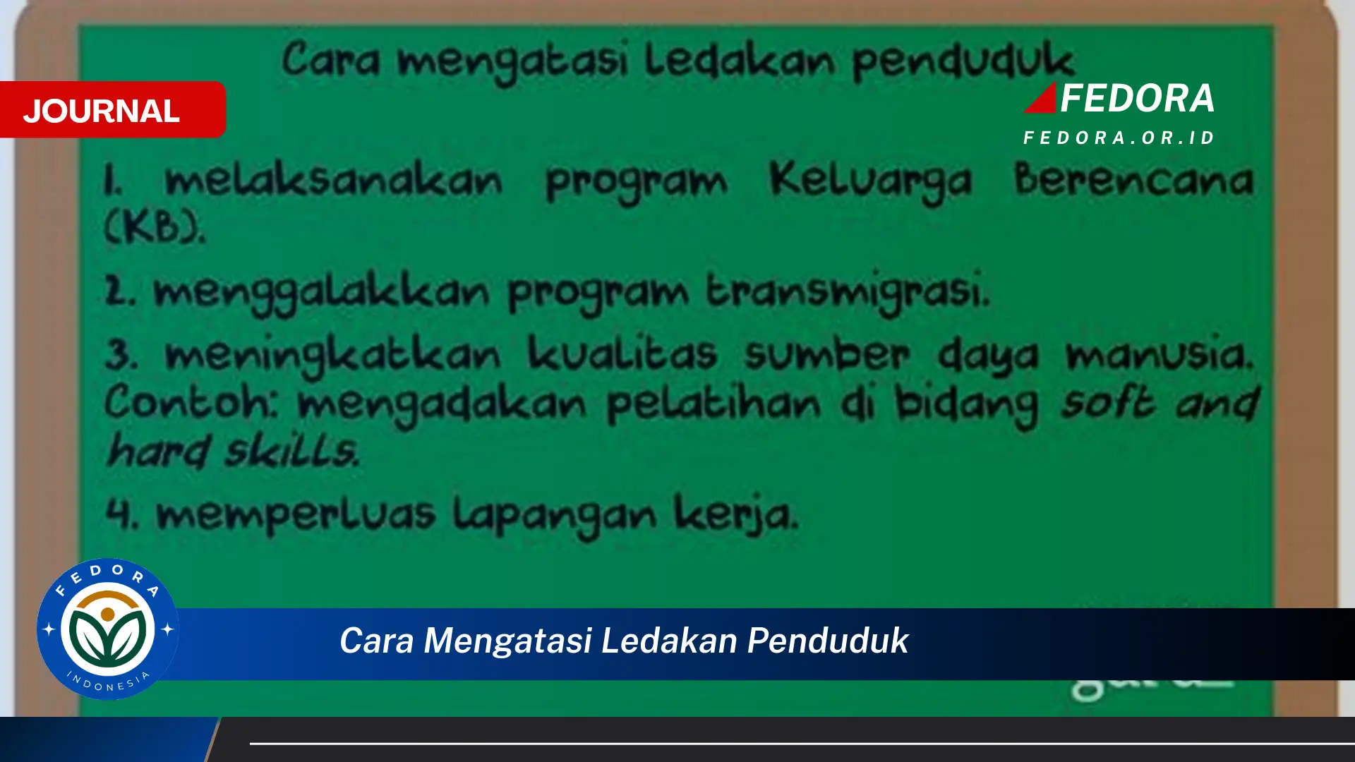 Ketahui Cara Mengatasi Ledakan Penduduk di Indonesia, Solusi Efektif dan Berkelanjutan
