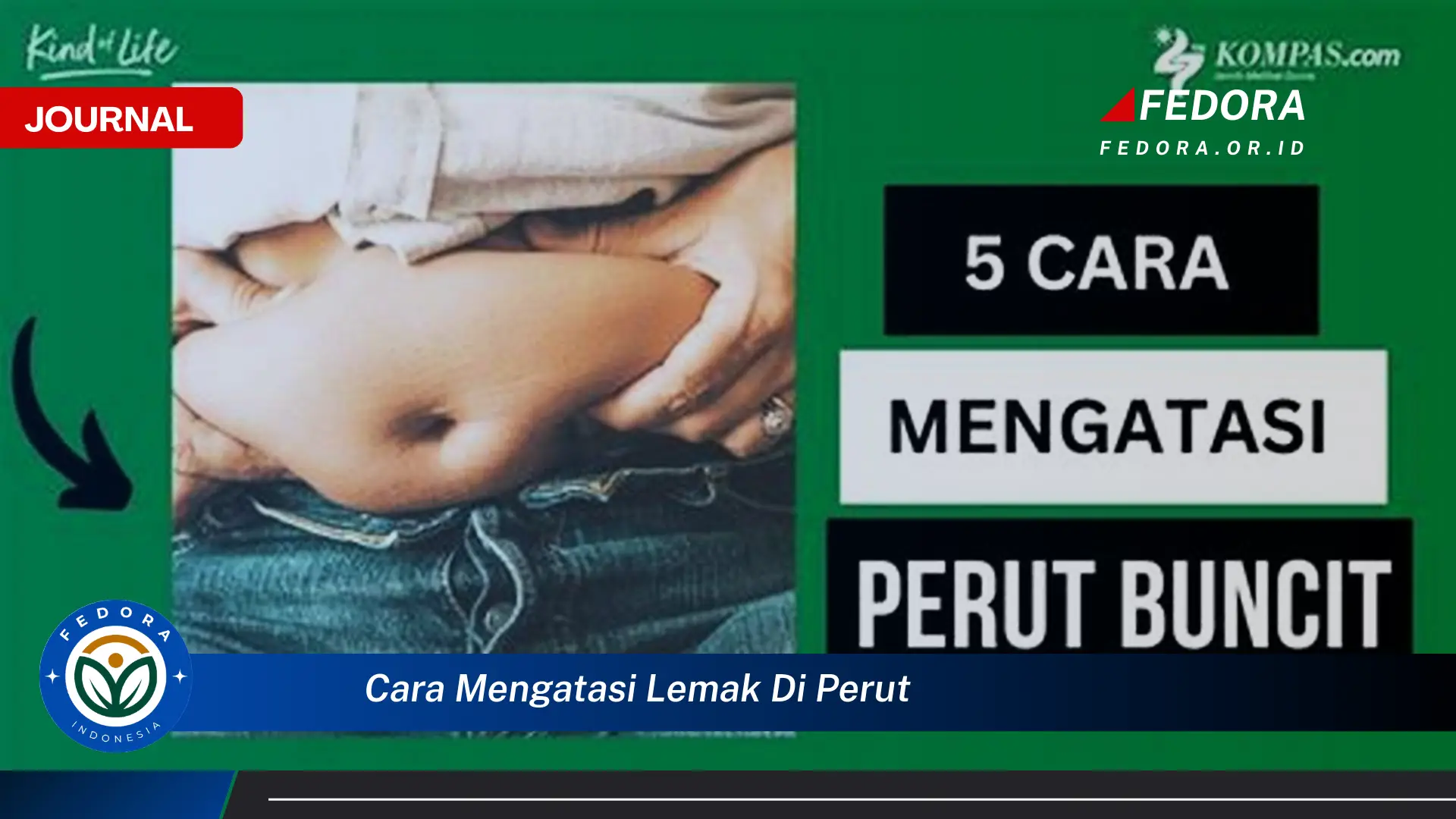 Ketahui Cara Mengatasi Lemak di Perut dengan Cepat dan Aman