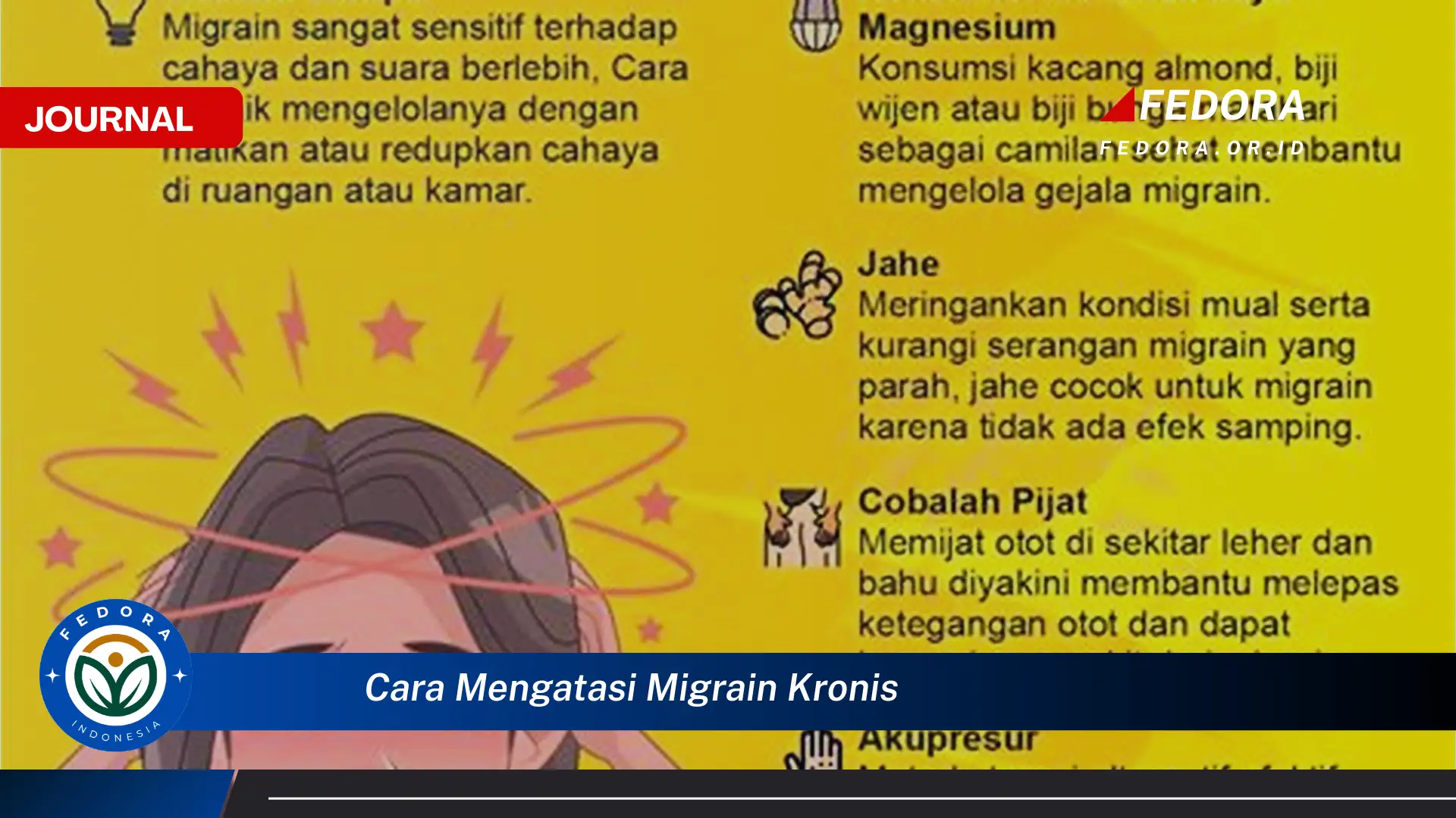 Temukan Cara Mengatasi Migrain Kronis yang Efektif dan Alami