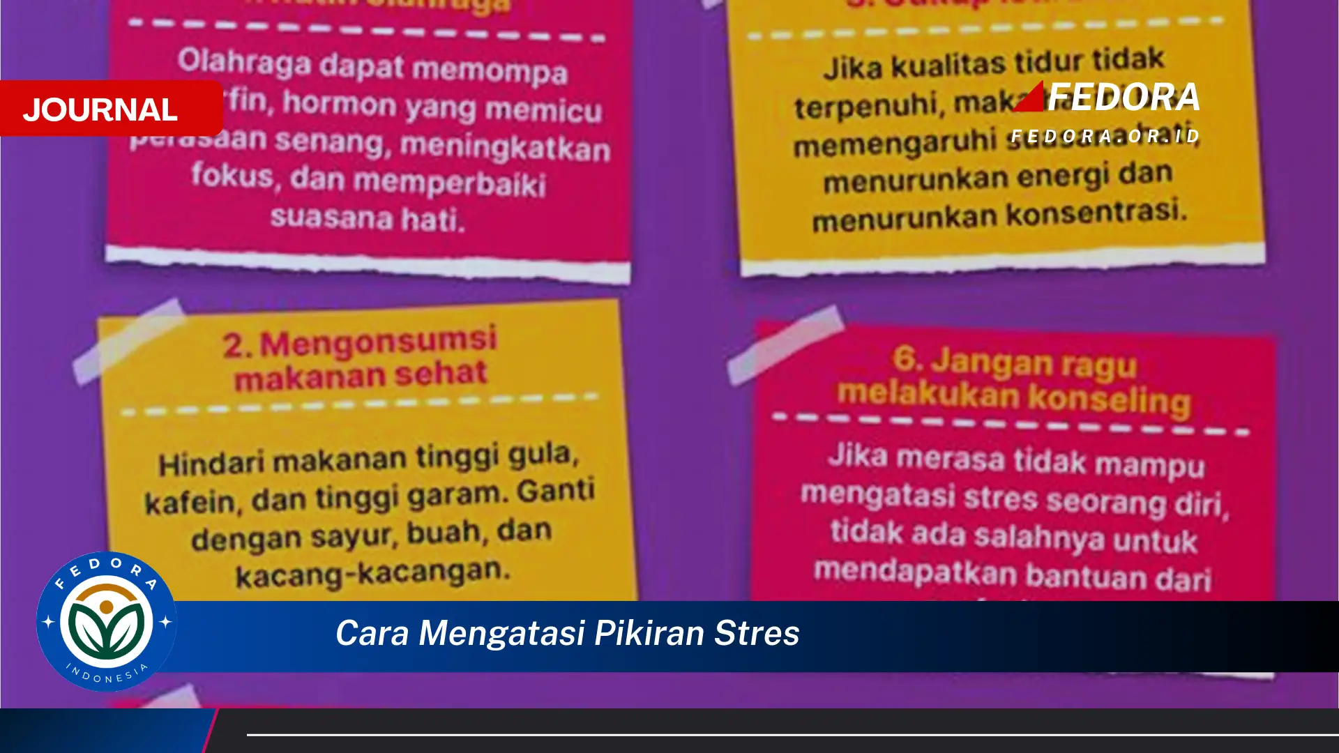 Ketahui Cara Mengatasi Pikiran Stres dan Menjaga Kesehatan Mental Anda