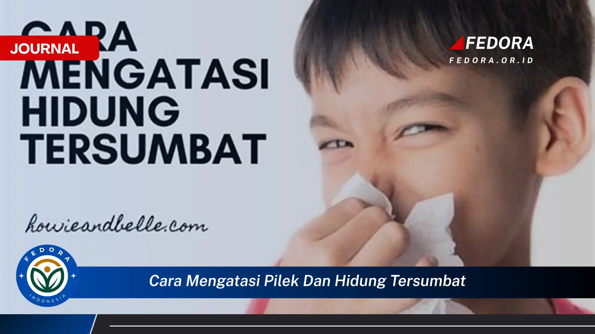 Inilah Cara Mengatasi Pilek dan Hidung Tersumbat dengan Cepat dan Alami