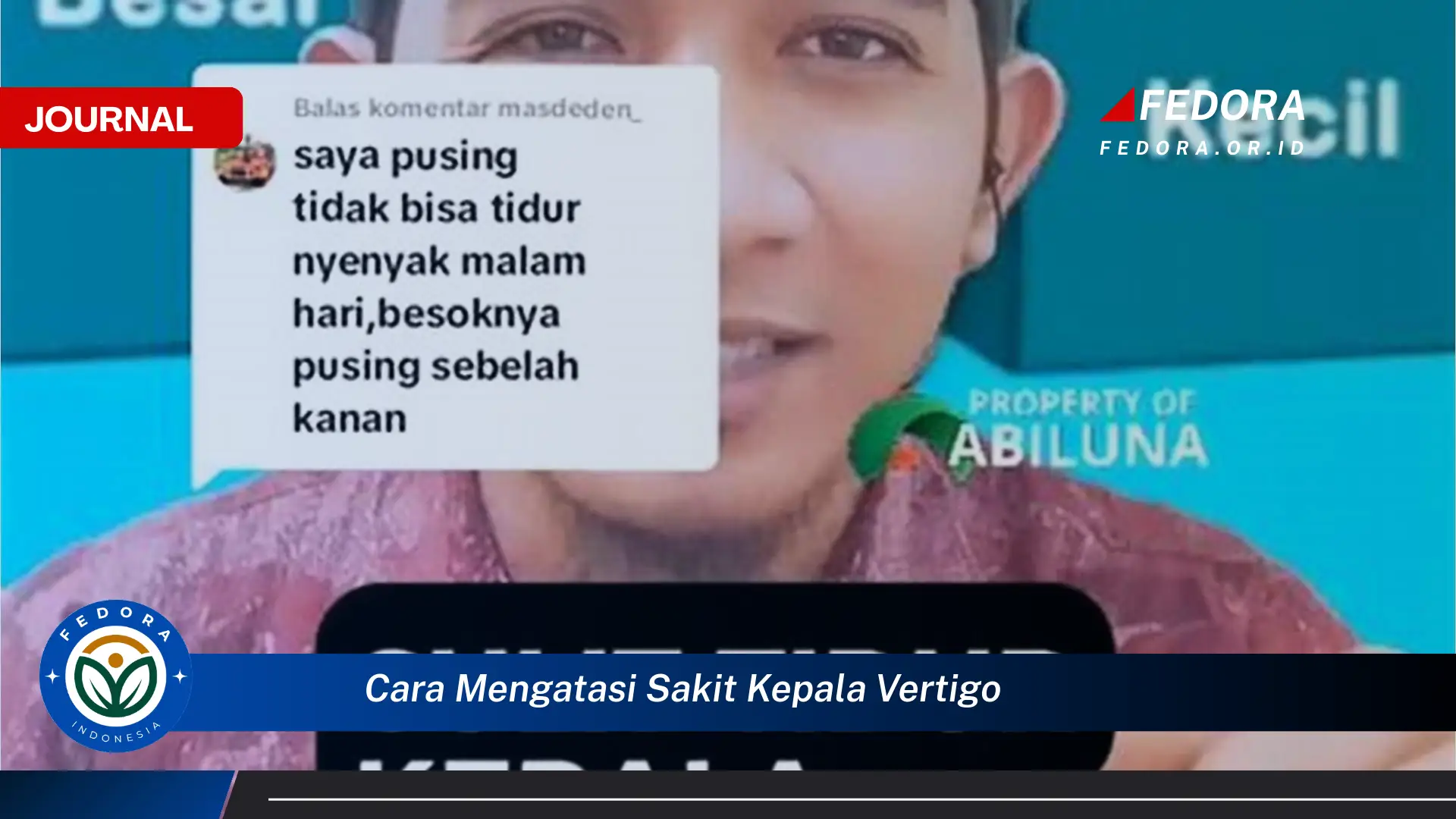Ketahui Cara Mengatasi Sakit Kepala Vertigo dengan Cepat dan Alami
