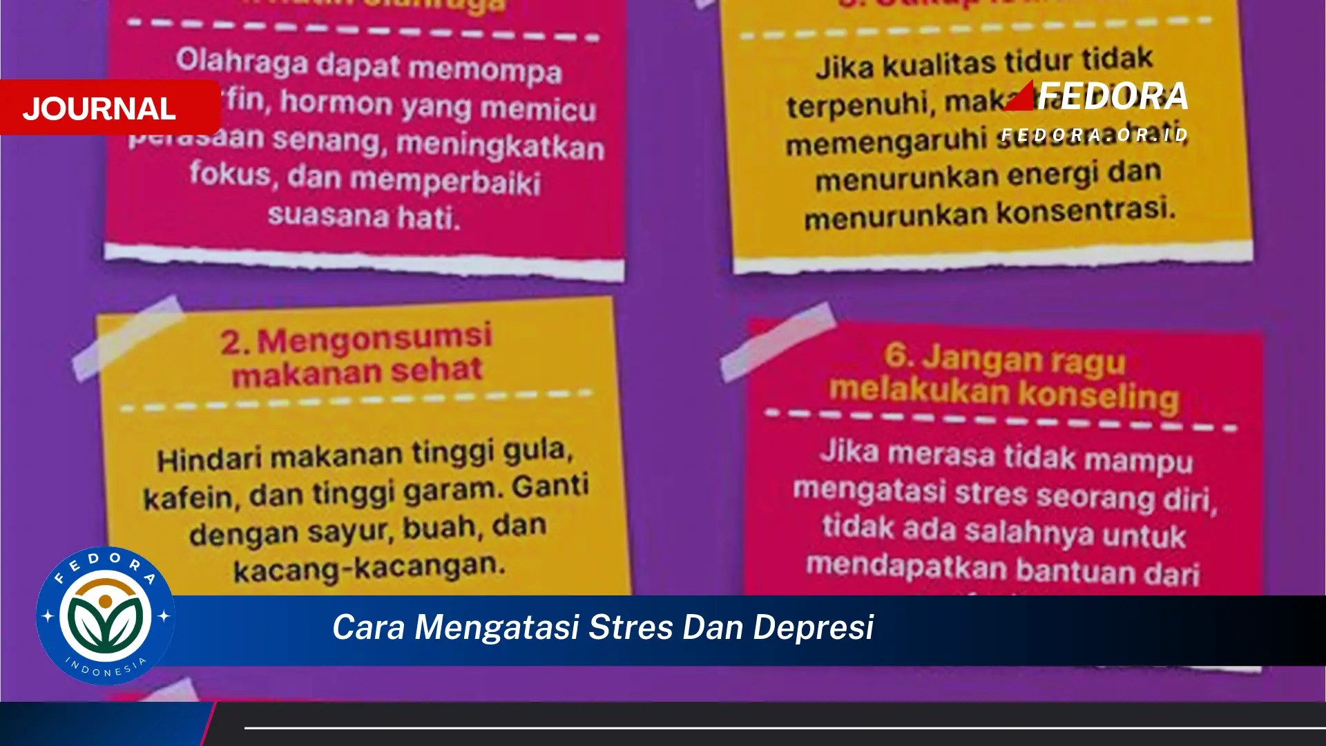 Ketahui Cara Mengatasi Stres dan Depresi Secara Efektif dan Alami