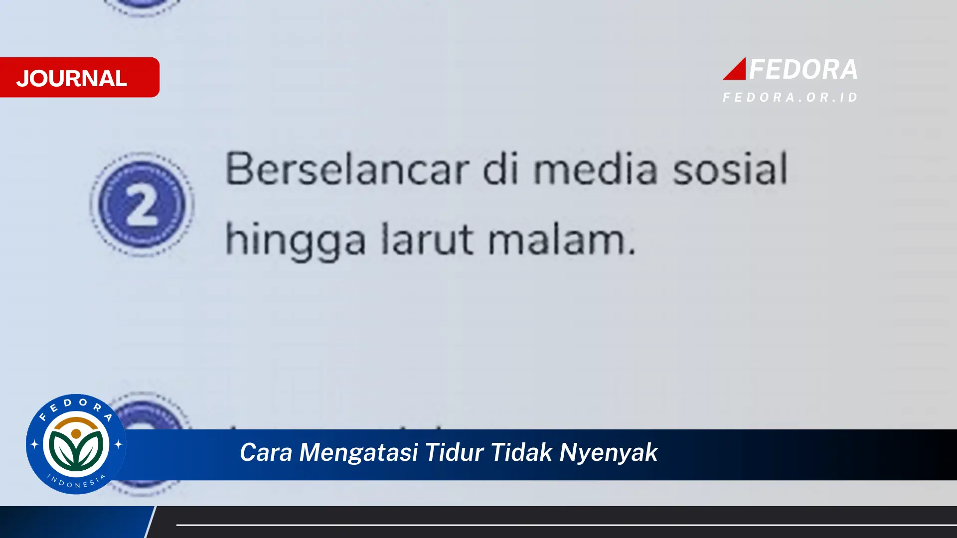 Temukan Cara Mengatasi Tidur Tidak Nyenyak dan Raih Istirahat Berkualitas